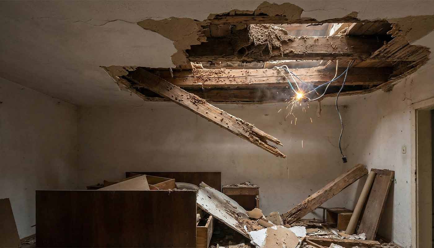 Jangan Tunggu Ambruk! Ini Bahaya Fatal Rayap bagi Struktur Bangunan dan Aset