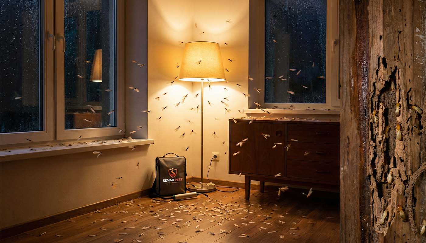 Banyak Laron Masuk Rumah? Hati-Hati, Itu Tanda Koloni Rayap Sedang Mengintai!