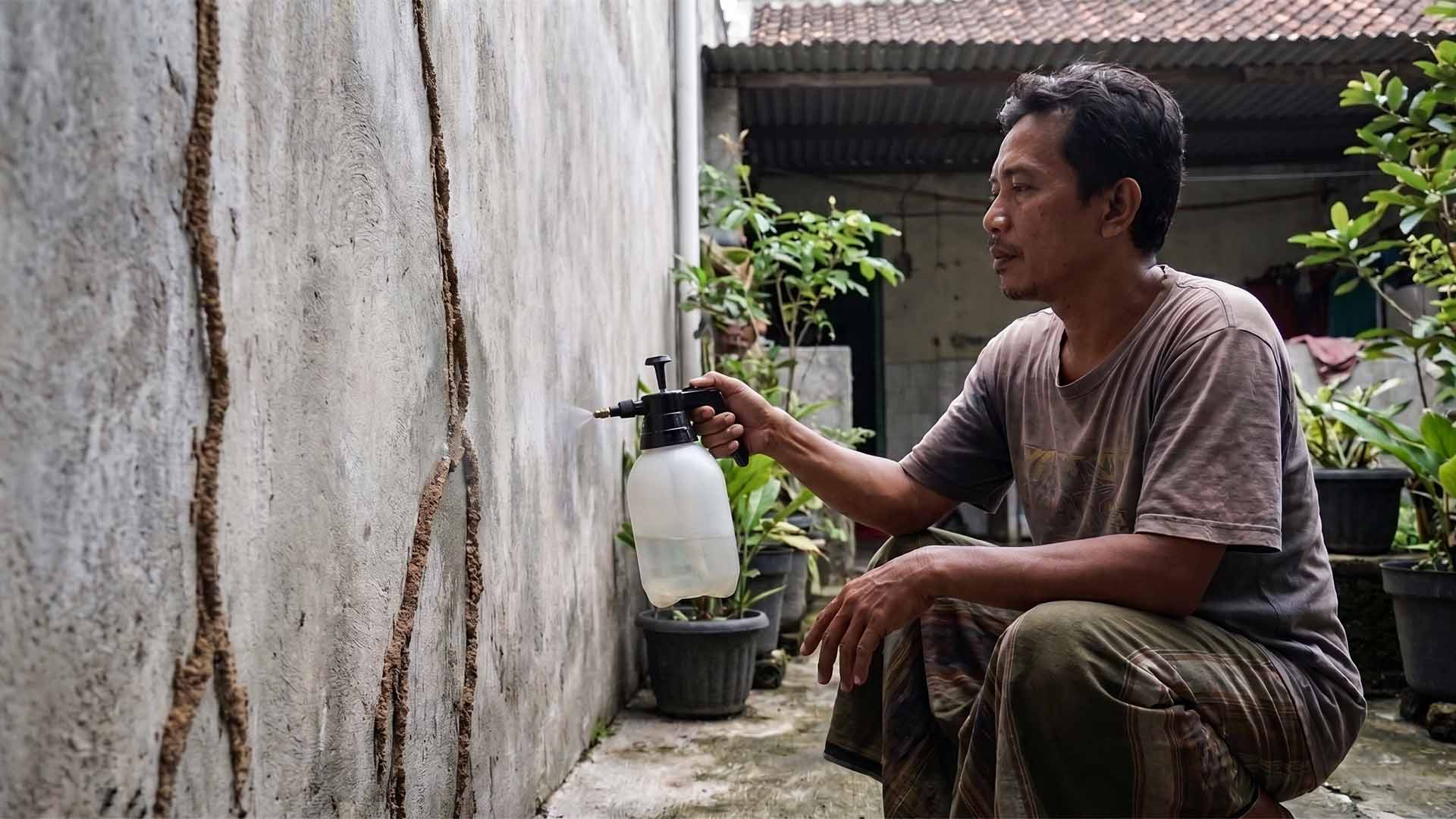 Rekomendasi Bahan Aktif Obat Anti Rayap Terbaik di Toko Bangunan